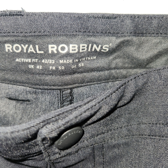 Men's Royal Robbins Active Traveler Pants Stretch - Picture 3 of 5